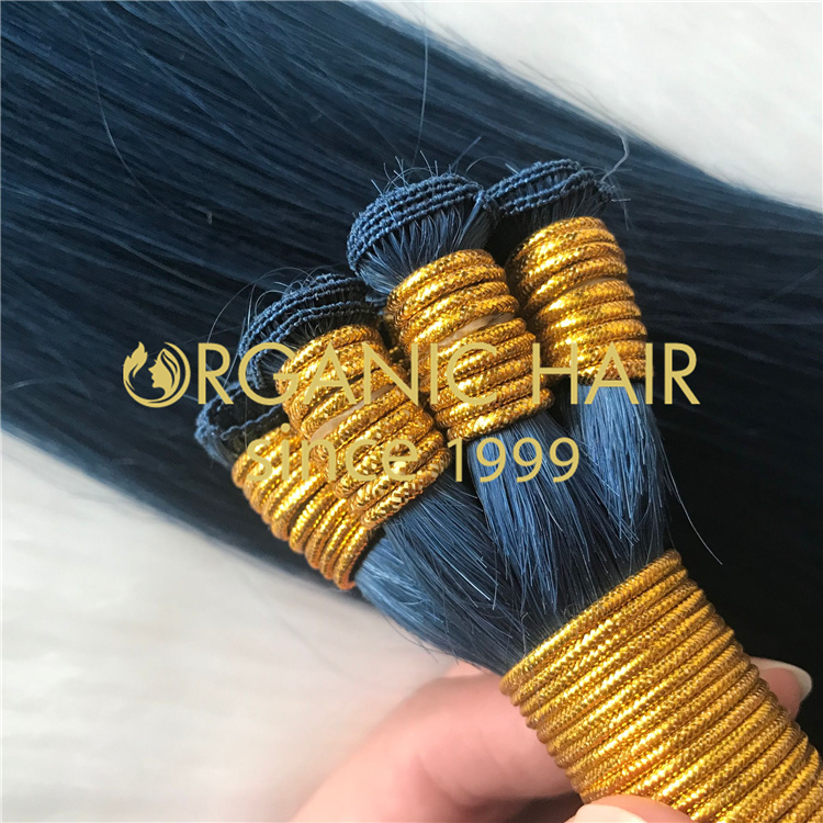 Reliable supplier of high quality hand tied weft hair in China.-M1